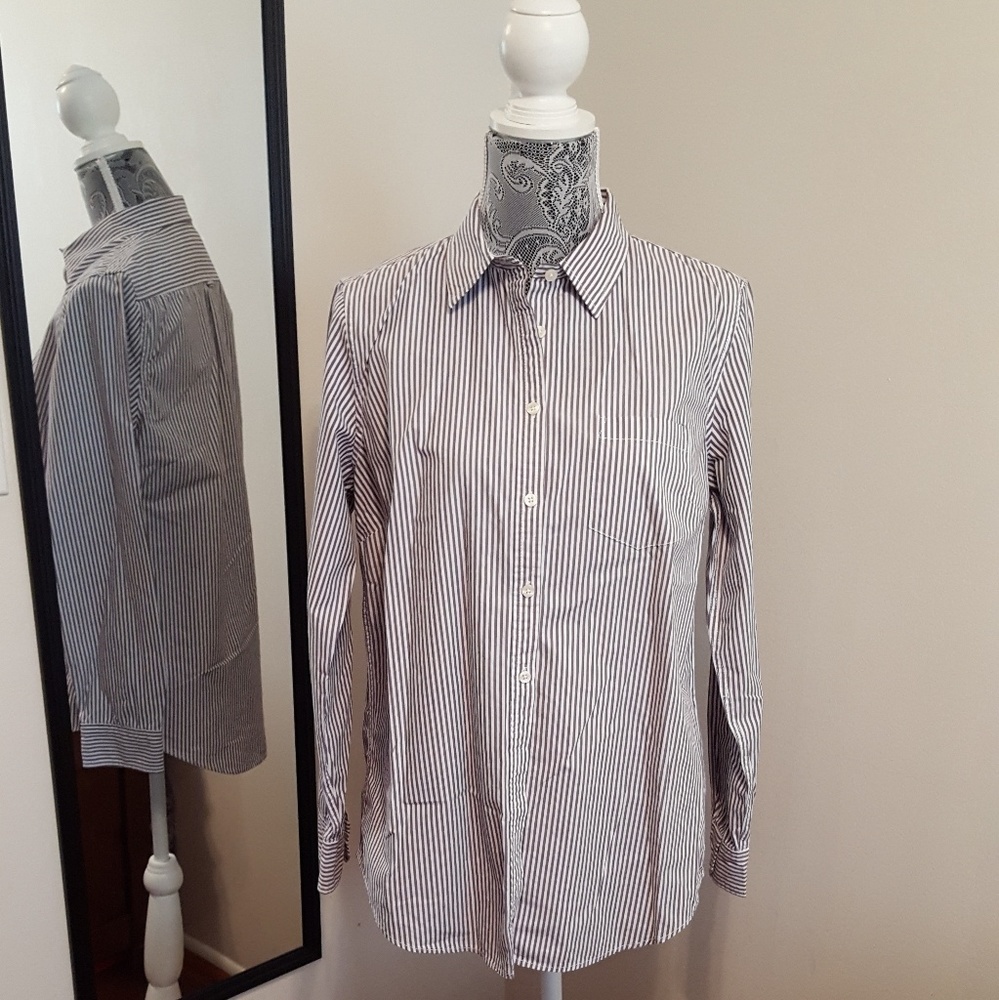 Long Sleeves Lands' End Shirt